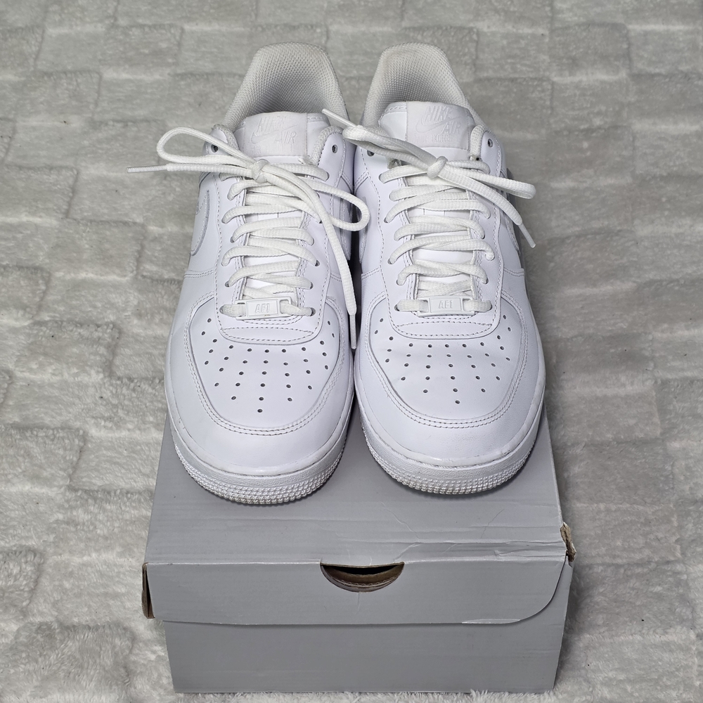 Nike Air Force 1 '07 in Triple White Colorway Women’s Size 9